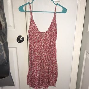 ZAFUL pink flower dress size 8